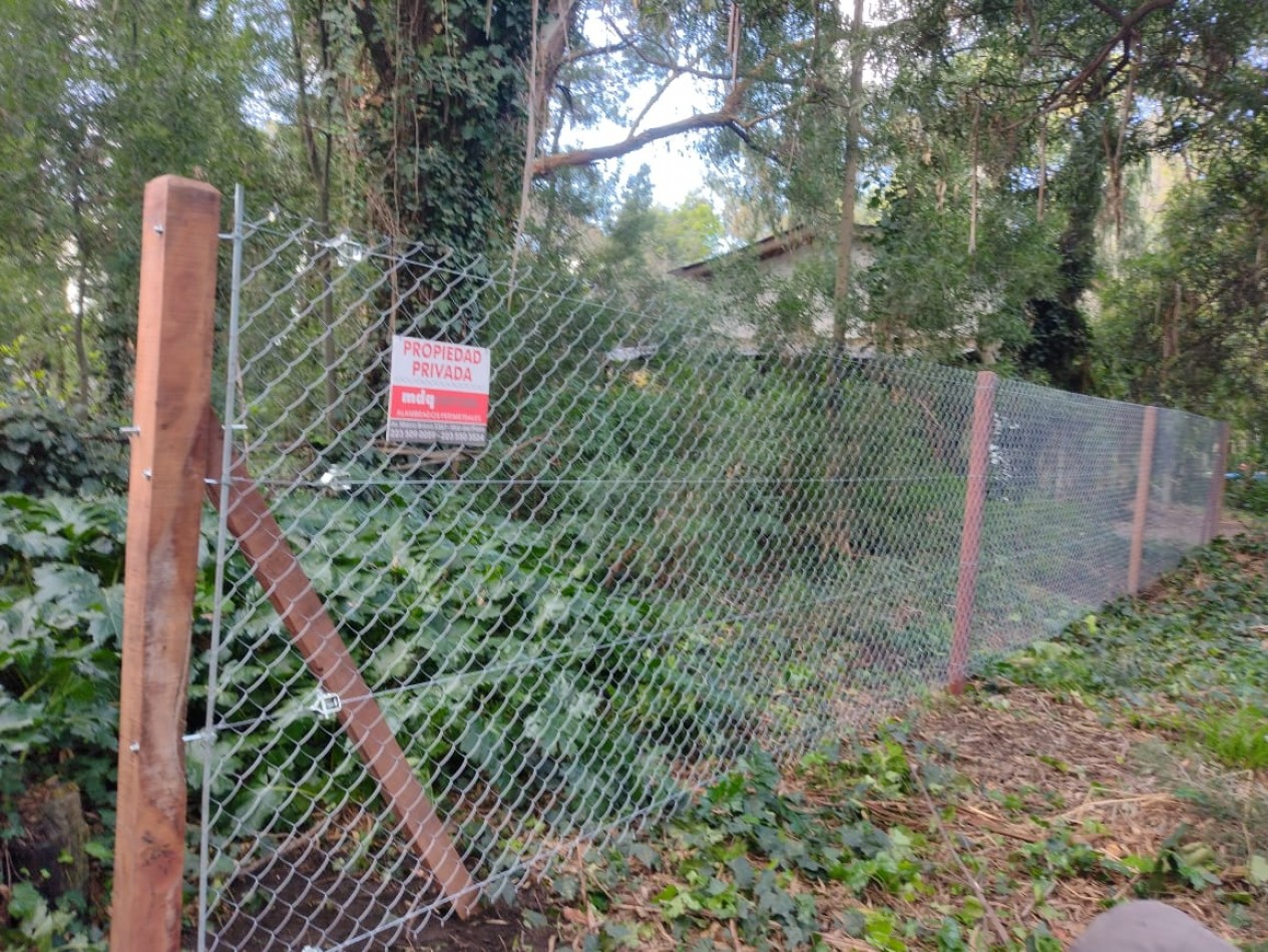 IMPORTANTE LOTE CERCADO y ARBOLADO DE 450M2-BOSQUE PERALTA RAMOS